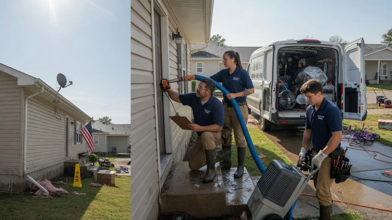 Ceiling Water Damage Restoration in Luling, TX near me